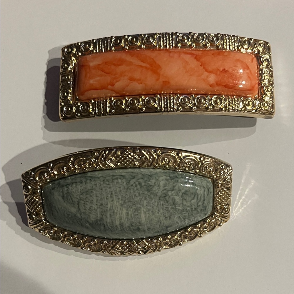 Large Vintage Elegant-looking Hair Clips